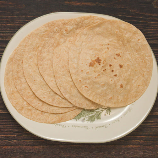 organic whole wheat roti
